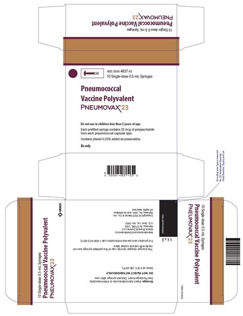 Pneumovax 23: Package Insert - Drugs.com