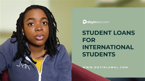 Student Loans For International Students Part 2 YouTube