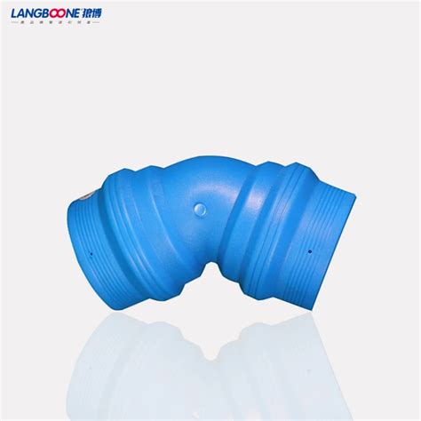 HDPE Fittings Electrofusion Dual Socket Bend 90 45 Degree Elbow Fitting