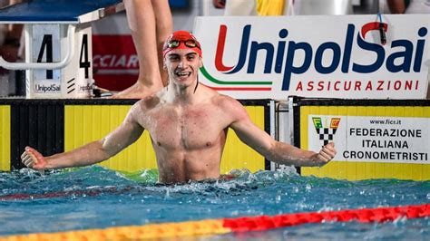 Federazione Italiana Nuoto Criteria Cadono Nove Record Ragaini Da