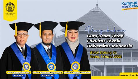 Pengukuhan Guru Besar Ui Dewan Guru Besar