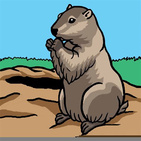 Clipart Woodchuck Or Groundhog | Free Images at Clker.com - vector clip art online, royalty free ...