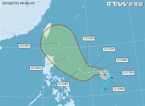 輕颱「杜蘇芮」生成！預測路徑曝 氣象局：不排除下周發海警