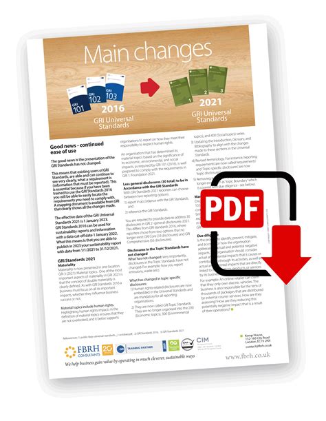 Linking The Gri Standards To Other Sustainability Reporting Frameworks