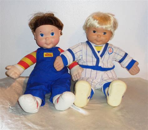 1985 My Buddy Dolls Blonde Hair Blue Eyes And Brown Hair Blue Eyes