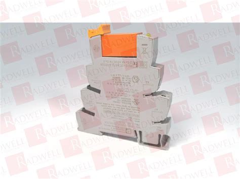 PLC RSC 120UC 21HC EX Relay Socket By PHOENIX CONTACT