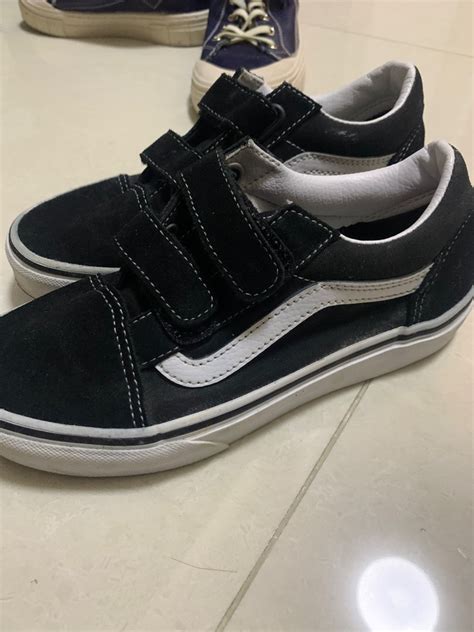 Vans Black Shoe Kids Babies And Kids Babies And Kids Fashion On Carousell