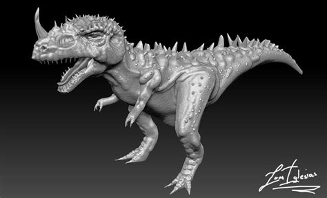 Ceratosaurus 3d By Juaniglesias90 On Deviantart