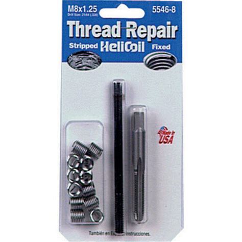 Helicoil M X Metric Coarse Thread Repair Ebay