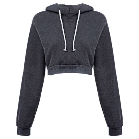 Crop Top Hoodie Habit Industries