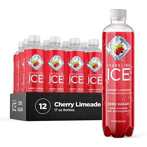 Sparkling Ice Cherry Limeade Sparkling Water Zero Sugar Flavored