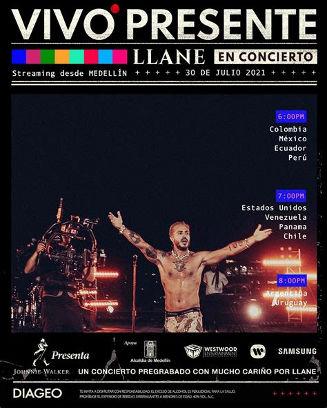 Llane Anuncia “vivo Presente” Su Primer Concierto Vía ‘live Stream