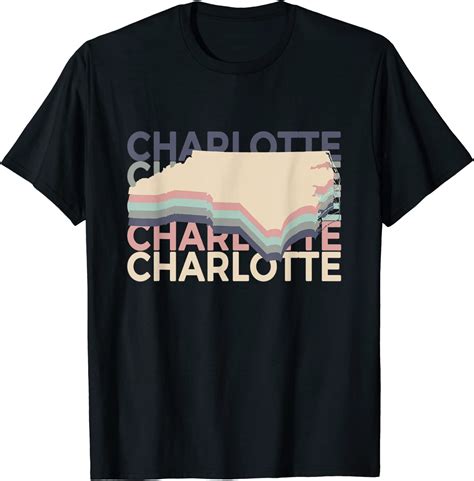 Charlotte North Carolina T Shirt Nc Repeat Clothing