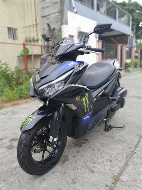 Yamaha Aerox Abs Keyless Motorbikes Motorbikes For Sale On Carousell