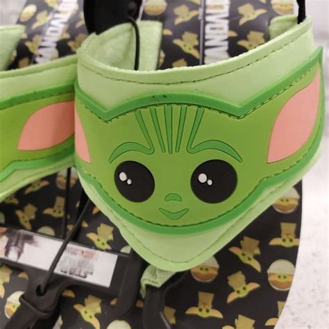 Star Wars | Shoes | Star Wars The Mandalorian Baby Yoda Flip Flops Baby ...