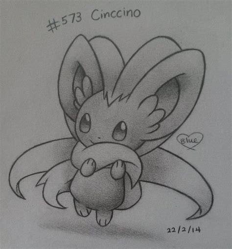 Cinccino Coloring Pages
