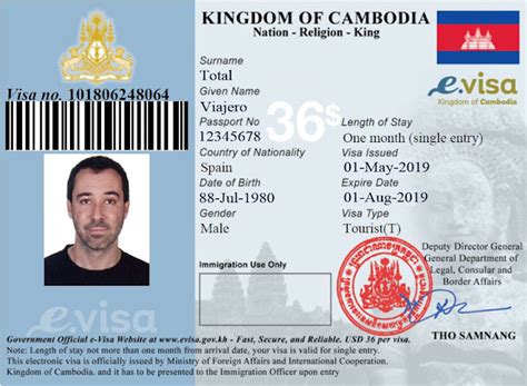 C Mo Tramitar El Evisa Para Camboya Visado Online Viajero Total