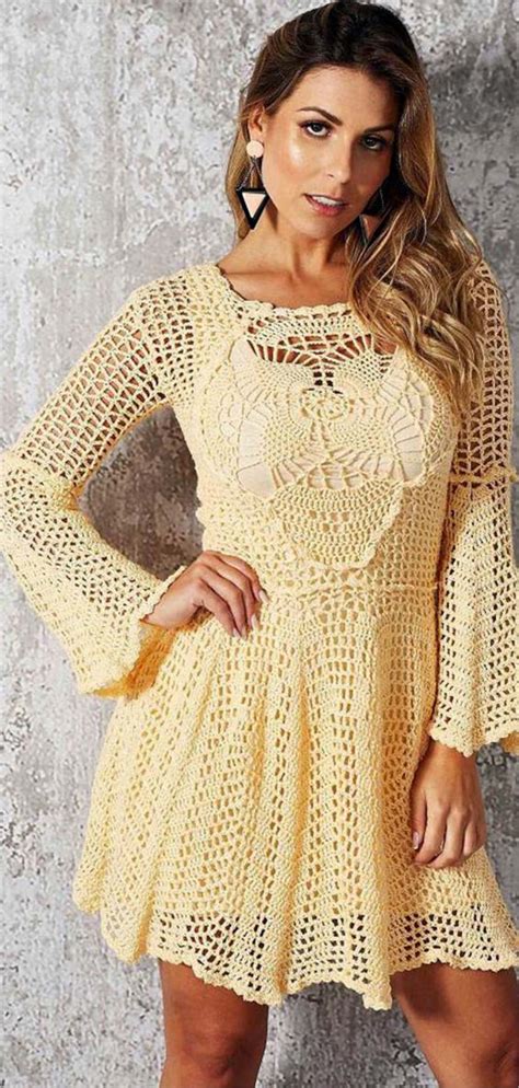 Beautiful Crochet Dress Free Instructions Crochet Spiration