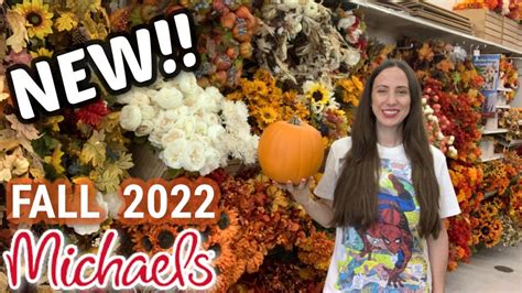 NEW MICHAELS 2022 FALL DECOR Michaels Shop With Me Michaels Fall