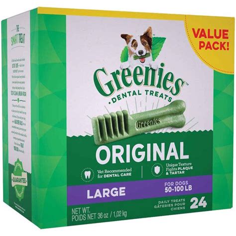 Greenies Dental Chews - Large - 36 oz. - 24 ct.