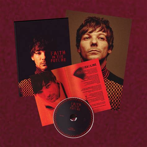 Louis Tomlinson Faith In The Future Deluxe Book Zine