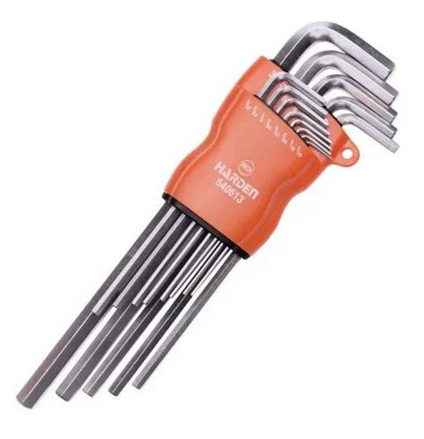 Chrome Vanadium Steel Harden Long Hex Key Wrench For Home Industrial