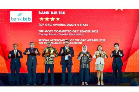 Top Grc Award Bank Bjb Borong Tiga Penghargaan