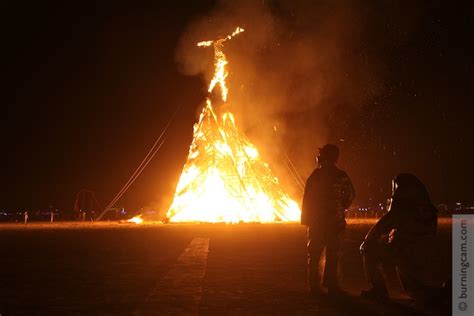 Burning Man 2011 Man Burn