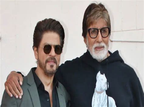 Pathaan Actor Shah Rukh Khan And Amitabh Bachchan Fun Conversation On