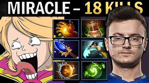 Invoker Gameplay Miracle With Relic And 18 Kills Dota 2 Ringmaster