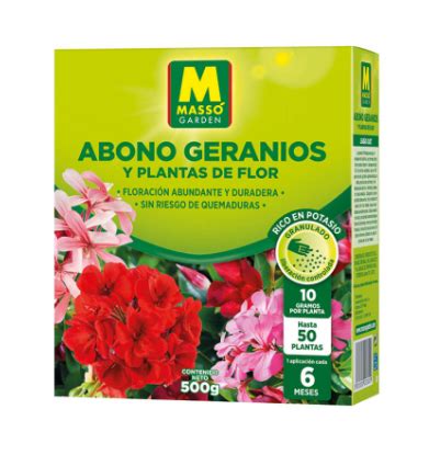 Abono Geranios Y Plantas De Flor G Plantes Vega