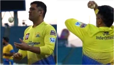 Ms Dhoni নেটে লেগ স্পিন করছেন ধোনি হার্দিকদের বিরুদ্ধে কি এবার বোলিং করবেন তিনি Watch Ms