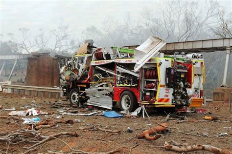 Ammonia Truck Explosion Site Still Unsafe Queensland Fire Authorities