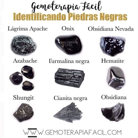 Gemoterapia F Cil Minerales On Instagram Piedras Negras Protecci N