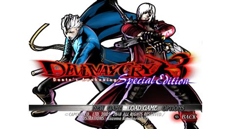 DMC3 main menu mod at Devil May Cry HD Collection Nexus - Mods and ...