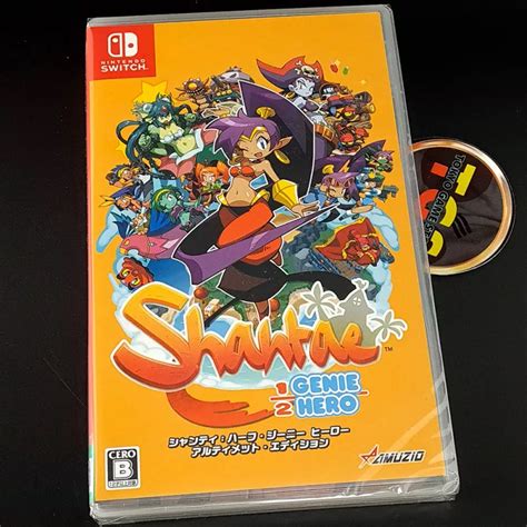 Shantae Half Genie Hero Ultimate Edition SWITCH Japan Physical Game