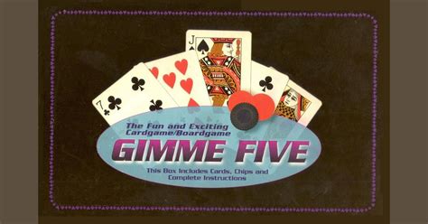 Gimme Five Board Game Boardgamegeek