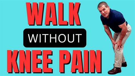 Why Do I Get Knee Pain When I Walk Get Rid Of Knee Pain Fast