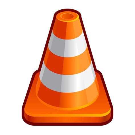 Premium Vector Traffic Cone Icon