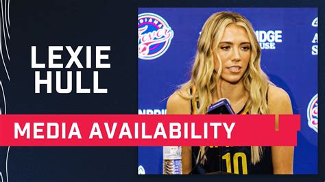 Lexie Hull Media Availability May 10 2023 Indiana Fever YouTube