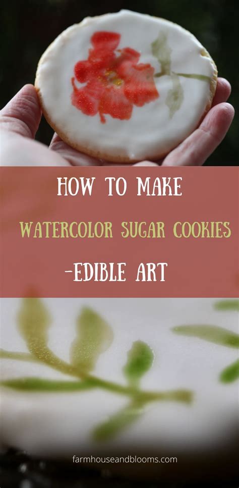 How To Make Watercolor Sugar Cookies Edible Art Artofit