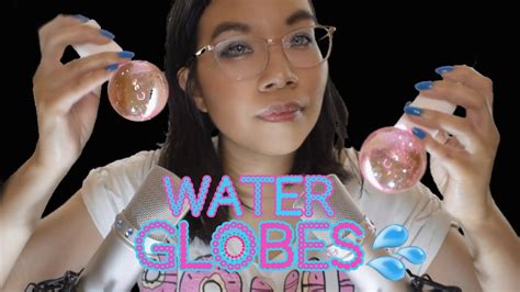 Asmr Tingly Water Globes Bubbling Sounds For Sleep W Echo No