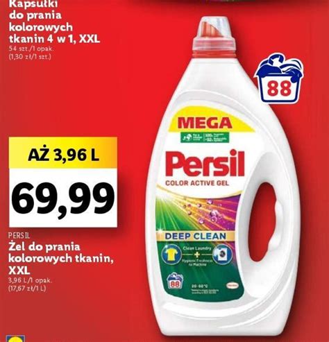 Promocja Persil Żel do prania kolorowych tkanin 3 96l w Lidl