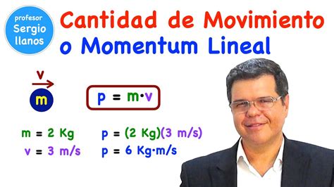 Cantidad De Movimiento O Momentum Lineal Linear Momentum Youtube