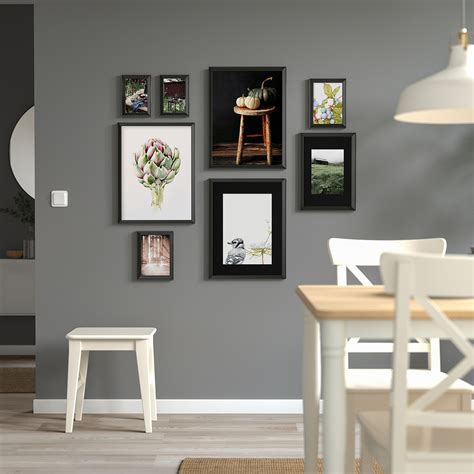 Knopp Ng Frame With Poster Set Of Life In The Countryside Ikea Latvija