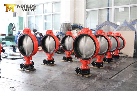 Wafer Type Butterfly Valve With Pn6 Pn10 Pn16 Pn25 Cl125 Cl150 As Tabled Table E Flanges