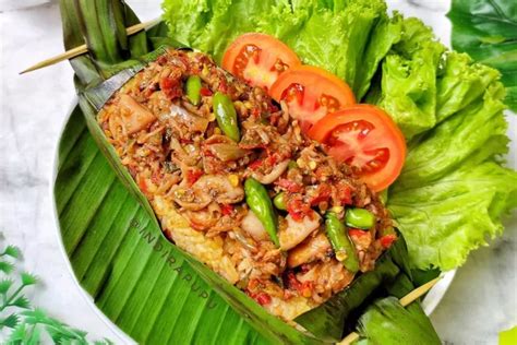 Resep Nasi Bakar Cumi Cumi Gurih Dan Praktis Cocok Untuk Makan Siang