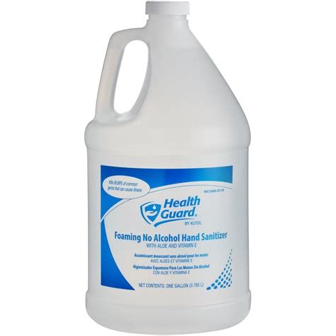 Kutol Health Guard Pour Top Gallon Foaming Light Linen No Alcohol