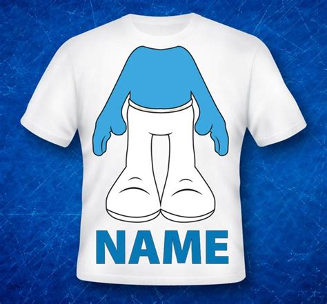 Smurf Shirtsmurf Shirts Smurf Birthday Shirt By Custombirthdaysign