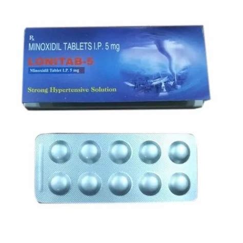 Minoxidil Tablets Prescription Treatment Strong Hypertensive